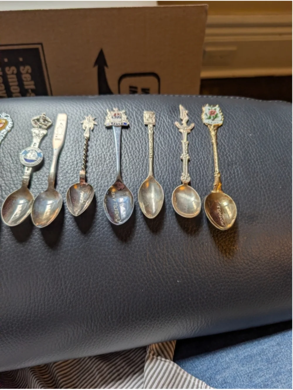 Vintage Souvenir Spoon Lot of 13 - Includes Rolex Bucherer & Disney Collectibles